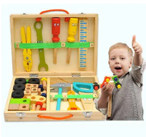 Wooden Children's Tool Set (One Set)