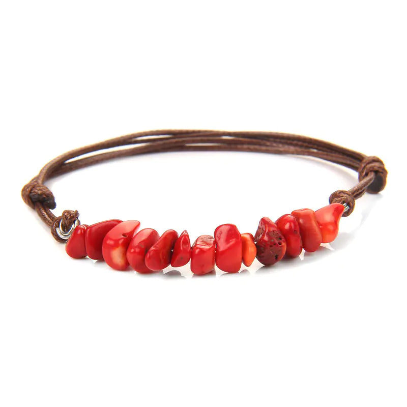 Woven Leather Rope Bracelet for Women