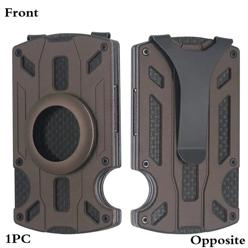 Aluminum Alloy Men's Wallet Card W/ Airtag