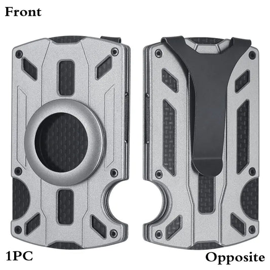 Aluminum Alloy Men's Wallet Card W/ Airtag