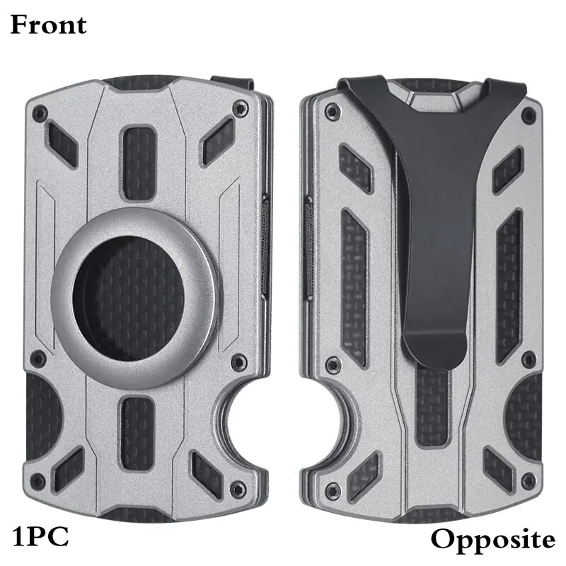 Aluminum Alloy Men's Wallet Card W/ Airtag