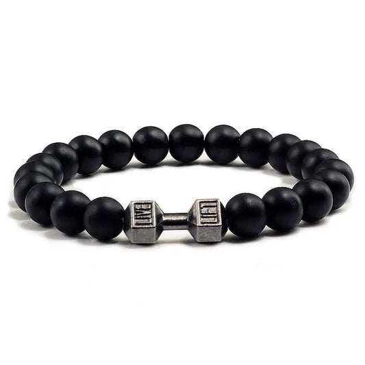 Natural Volcanic Stone Beads Bracelet for Aromatherapy