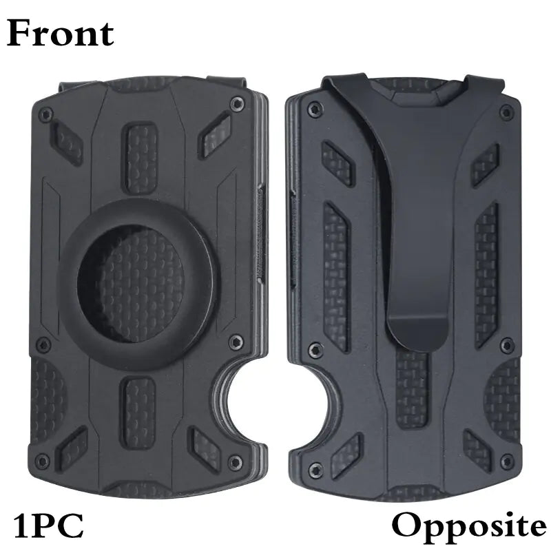 Aluminum Alloy Men's Wallet Card W/ Airtag