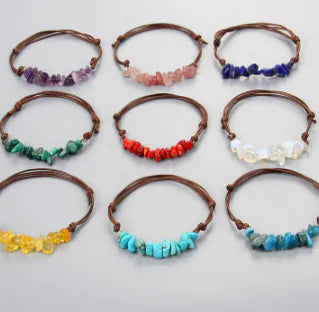 Woven Leather Rope Bracelet for Women